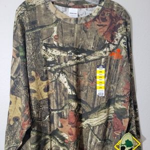 Mossy Oak Infinity T Shirt Mens 3XL Camouflage Long Sleeve New